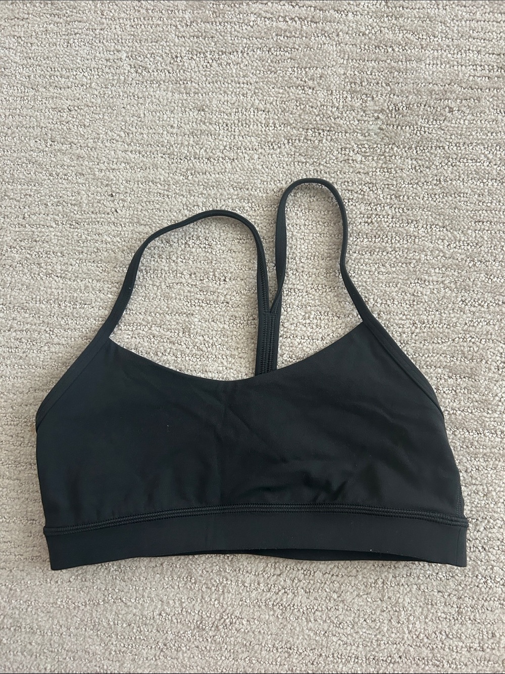 Lululemon Dark Grey Sports Bra - Size 6